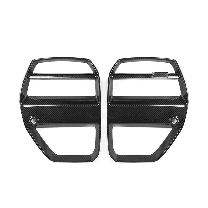 ST-Style Dry Carbon Fiber Front Grille - G80 M3 & G82/G83 M4 BMW