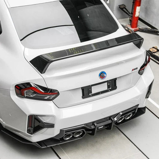 SQ-Style Carbon Fiber Rear Diffuser - BMW G87 M2