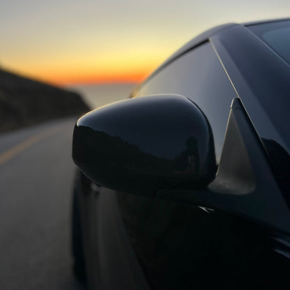 370Z Carbon Fiber Mirror Caps