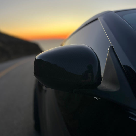 370Z Carbon Fiber Mirror Caps