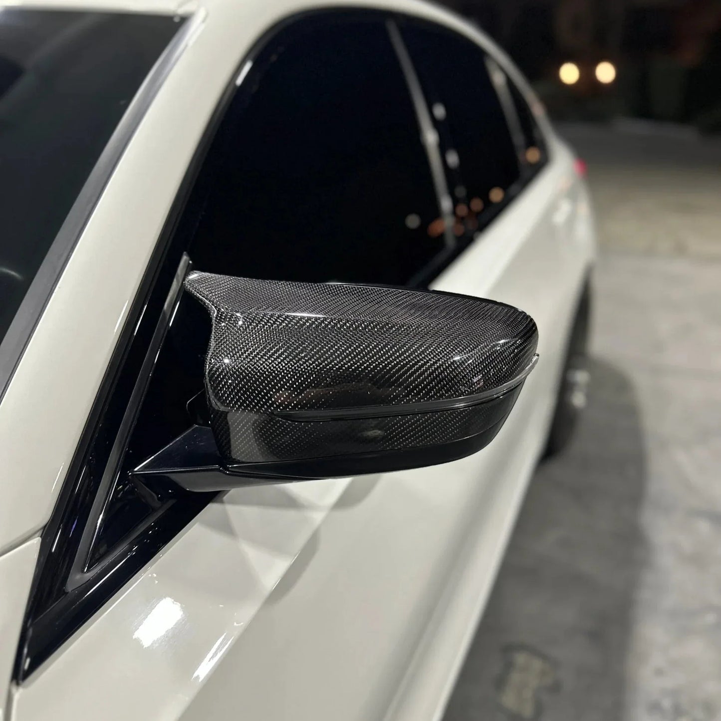 BMW 2019+ G2X Carbon Fiber Mirror Caps