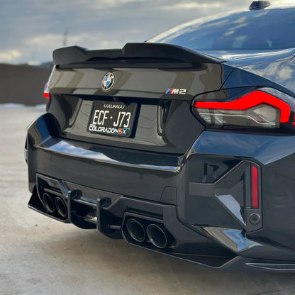 SQ-Style Carbon Fiber Rear Diffuser - BMW G87 M2