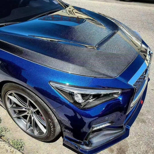 Q60 GTS Style Carbon Fiber Hood