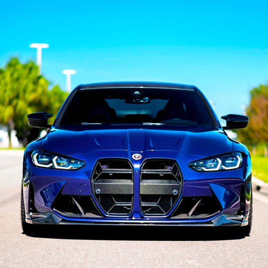 CSL-Style Carbon Fiber Front Grilles - G80 M3 & G82/G83 M4 BMW