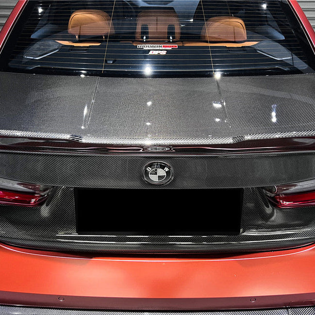 BKSS-Style Carbon Fiber Rear Trunk - G80 M3 & G20 3 Series BMW
