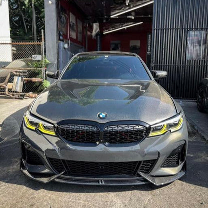 GTS-Style Carbon Fiber Front Hood - G20 3-Series BMW