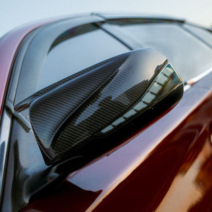 Q50/Q60 V2 M Style Carbon Fiber Mirror Cap Replacements