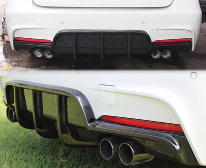 CED BMW F30 2015-2018 3-Series Carbon Fiber Rear Diffuser