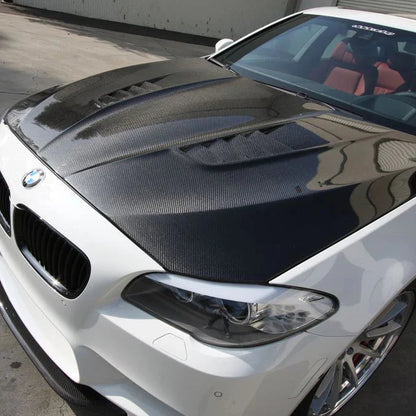 V- Style Carbon Fiber Hood F10 BMW