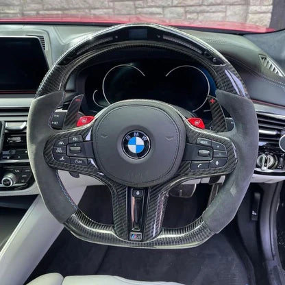 Carbon Fiber Custom Steering Wheel | All G Chassis Models - G20 / G22 / G30 / G42 / G80 / G82 / G87 / G Series / BMW 2 Series 3 Series 4 Series 5 Series M3 M4