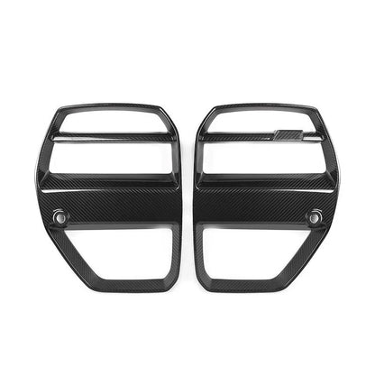 ST-Style Dry Carbon Fiber Front Grille - G80 M3 & G82/G83 M4 BMW