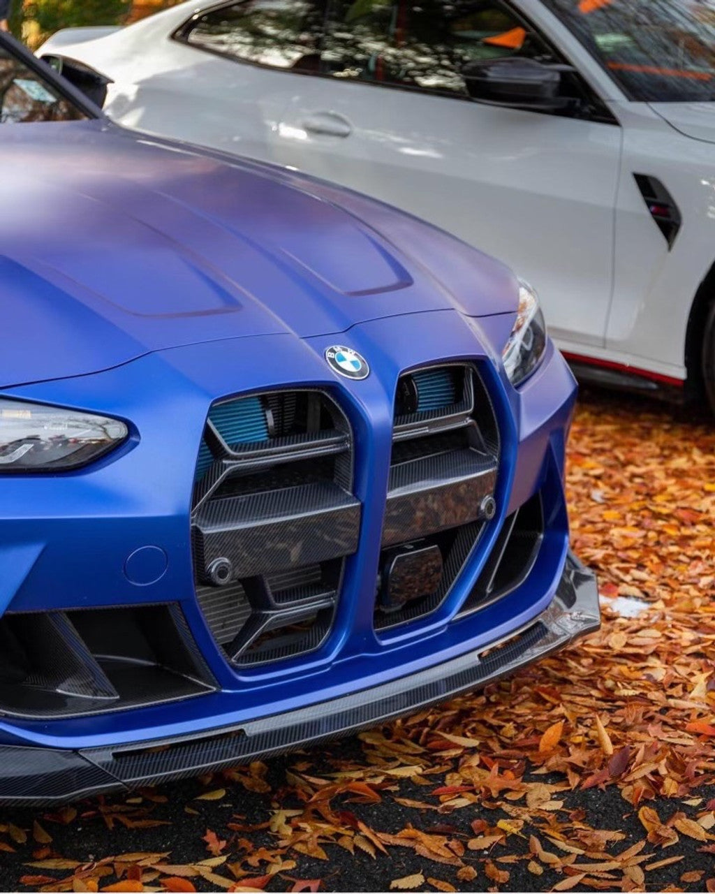 CSL-Style Carbon Fiber Front Grilles - G80 M3 & G82/G83 M4 BMW