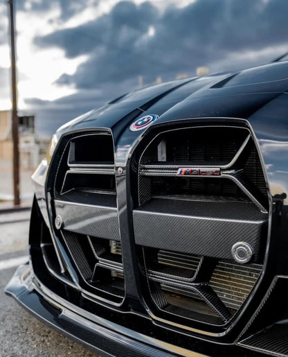 CSL-Style Carbon Fiber Front Grilles - G80 M3 & G82/G83 M4 BMW