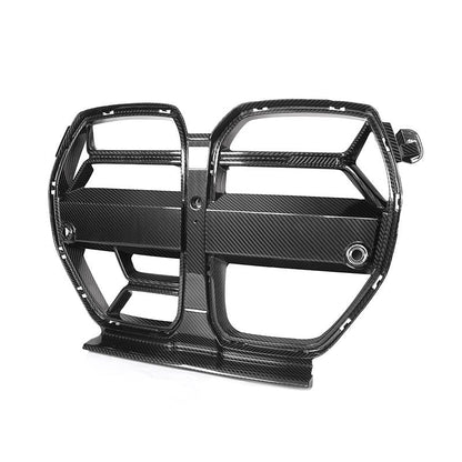 CSL-Style Carbon Fiber Front Grilles - G80 M3 & G82/G83 M4 BMW