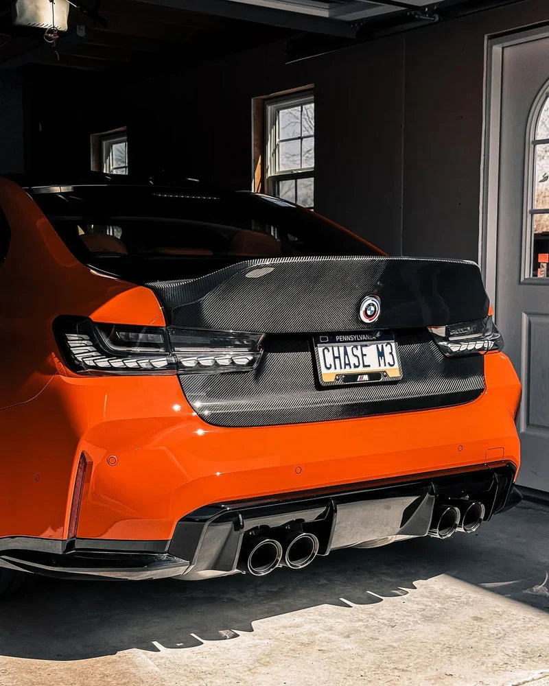 CSL-Style Carbon Fiber Rear Trunk - G80 M3 & G20 3 Series BMW