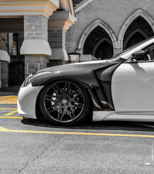 G37 Coupe V2 Carbon Fiber Fenders Vented