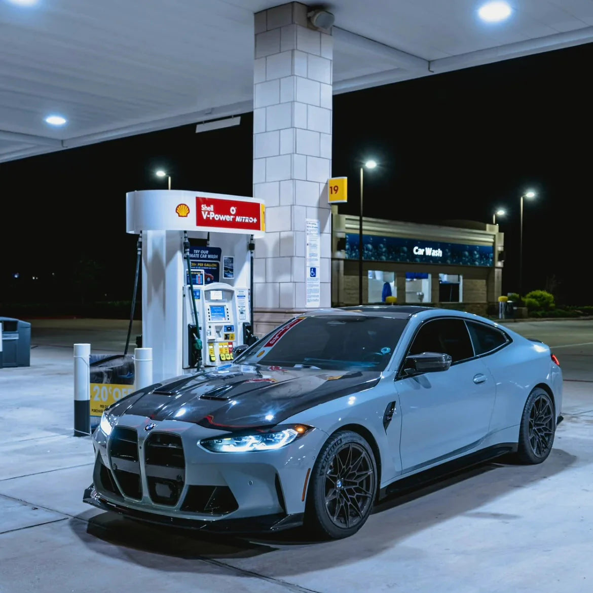 Alpha-Style G80 M3 & G82/G83 M4 Carbon Fiber Hood BMW