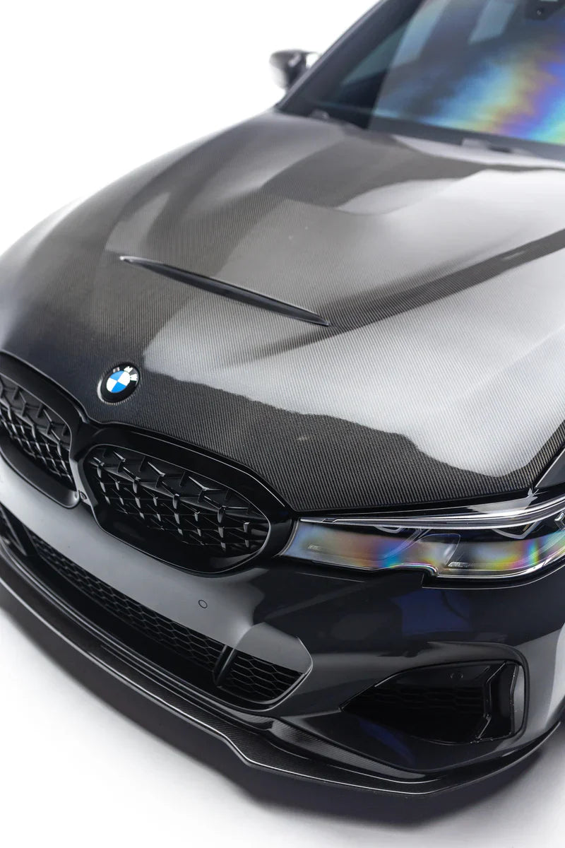 GTS-Style Carbon Fiber Front Hood - G20 3-Series BMW