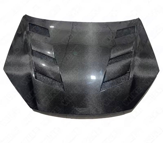 Genesis Coupe Vented Carbon Fiber hood
