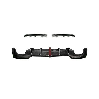 Carbon Fiber Rear Diffuser KB Style  - BMW G20 3 Series