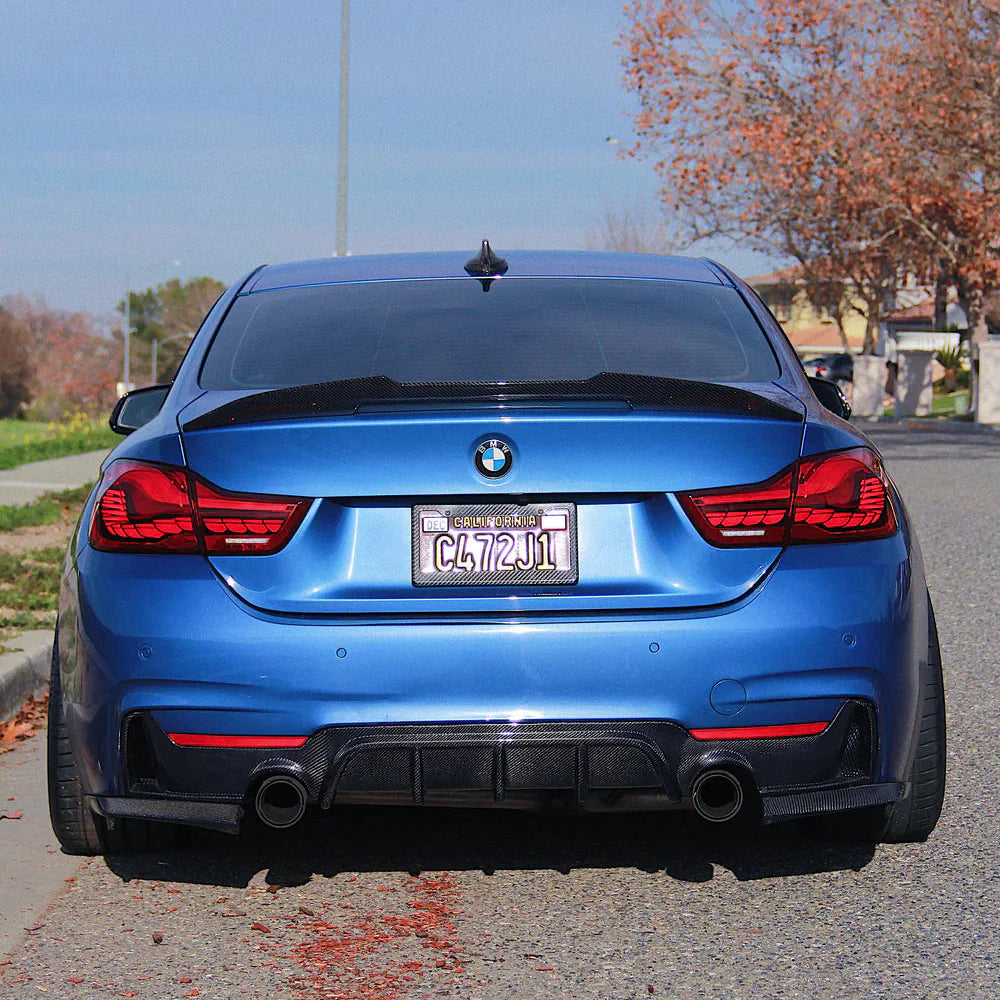 MP-Style F32/F33/F36 2014-2019 CF Rear Diffuser 2014-2019
