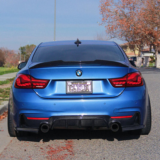 MP-Style F32/F33/F36 2014-2019 CF Rear Diffuser 2014-2019