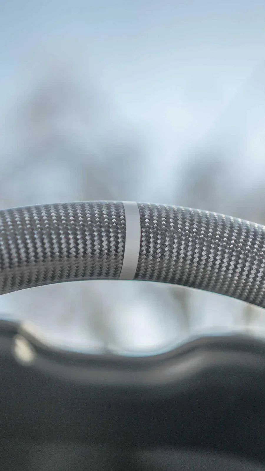 SINGLE CED Carbon Fiber Custom Steering Wheel | Infiniti Q50 2014-2017