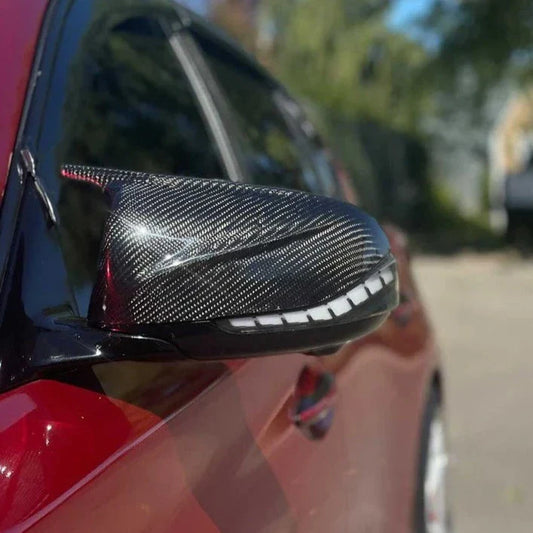 Q50/Q60 V2 M Style Carbon Fiber Mirror Cap Replacements