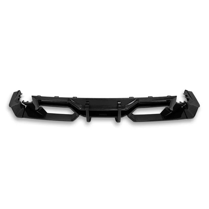 SQ-Style Carbon Fiber Rear Diffuser - BMW G87 M2