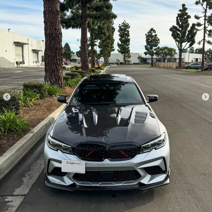CED BMW 2019-2024 G20 3-Series Aero Vortex Carbon Fiber Hood