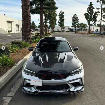 BMW 2019-2024 G20 3-Series Aero Vortex Carbon Fiber Hood