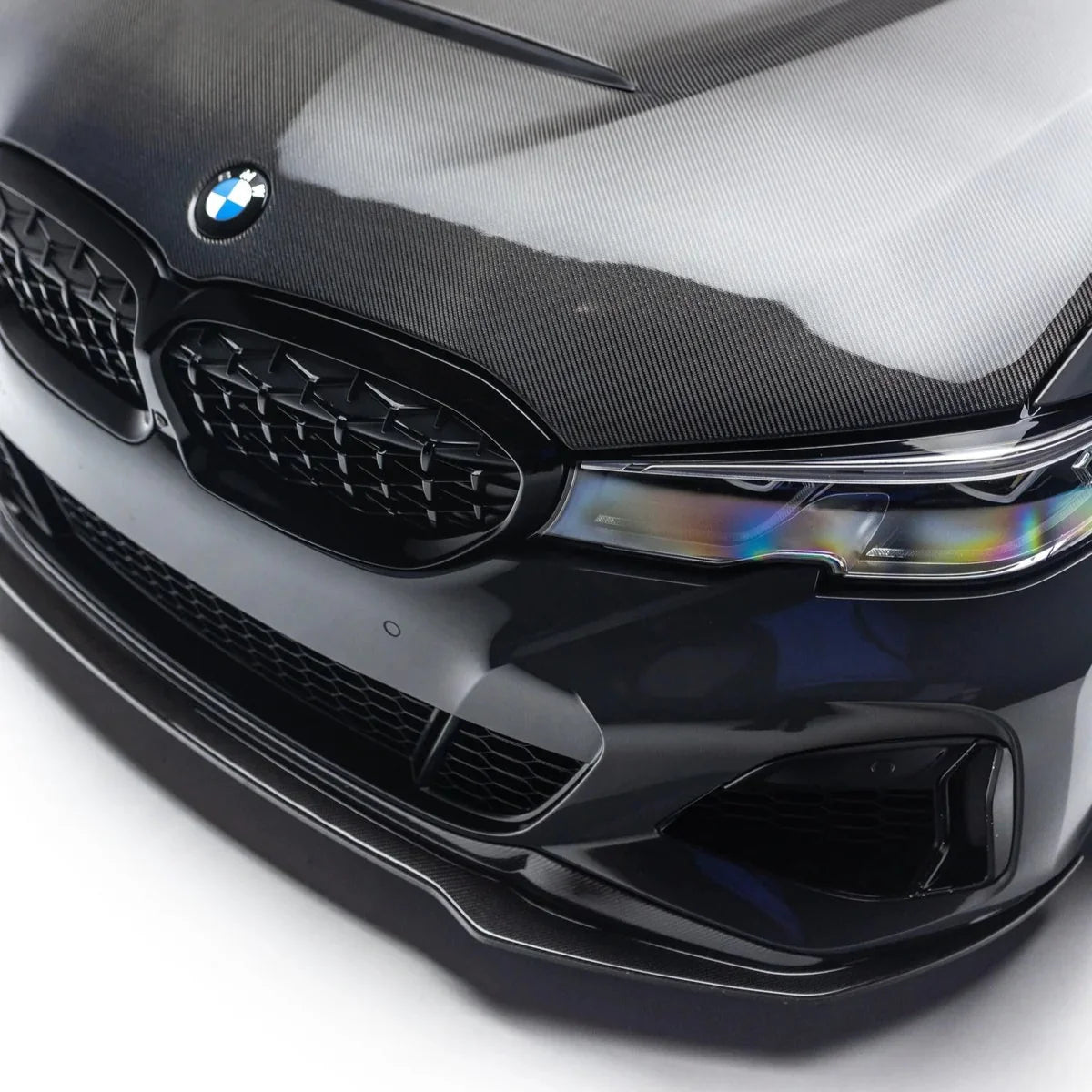 V Style Carbon Fiber Front Lip 1PC - G20 3 Series BMW