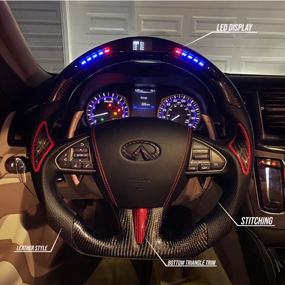 Carbon Fiber Custom Steering Wheel | BMW F Chassis