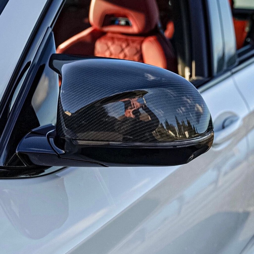 F97 X3M Carbon Fiber Mirror Caps