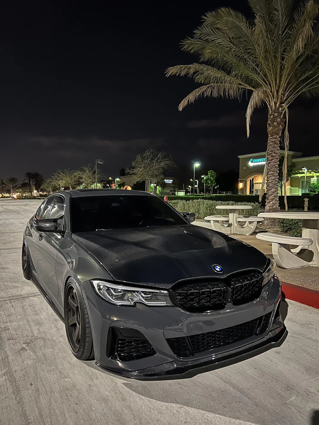 GTS-Style Carbon Fiber Front Hood - G20 3-Series BMW