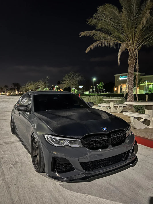 GTS-Style Carbon Fiber Front Hood - G20 3-Series BMW